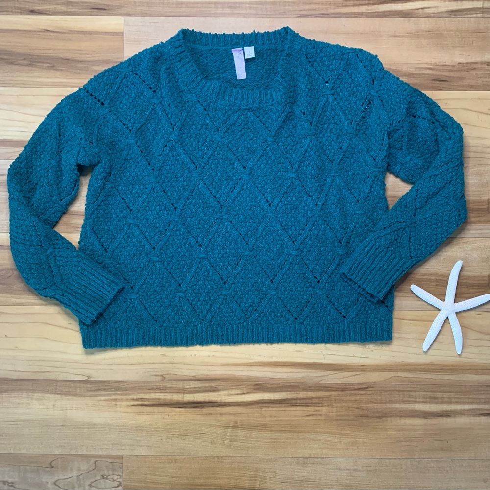 Francesca’s Women’s Alya Chunky Knit Sweater, Size Small